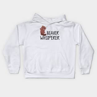 Beaver Whisperer Kids Hoodie